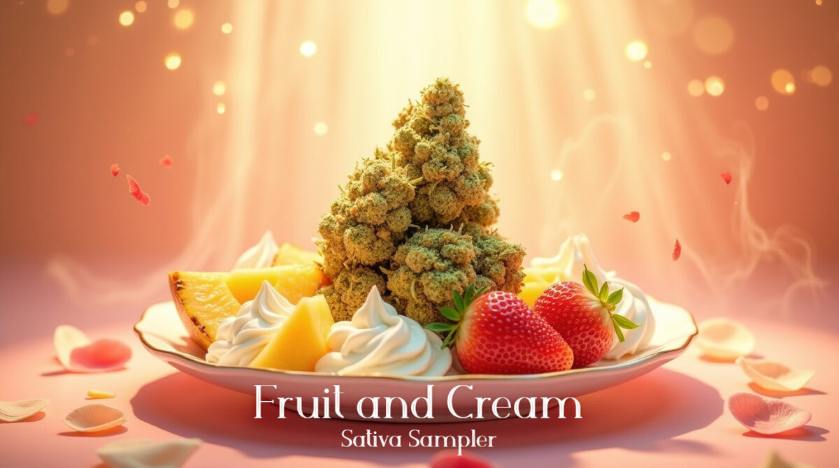 🍍🍦3.5g Fruit & Cream Sativa Sampler