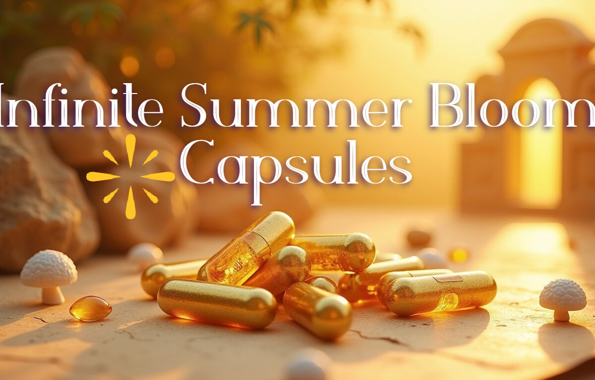 Infinite Summer Bloom 🪷 250mg Mushroom Blend Capsules