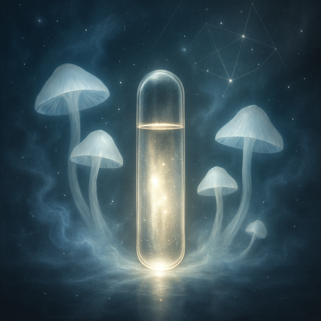 Ghost Perfect 250mg Mushroom Blend Capsules ✨ Sale + Buy 4 Get 1 Free