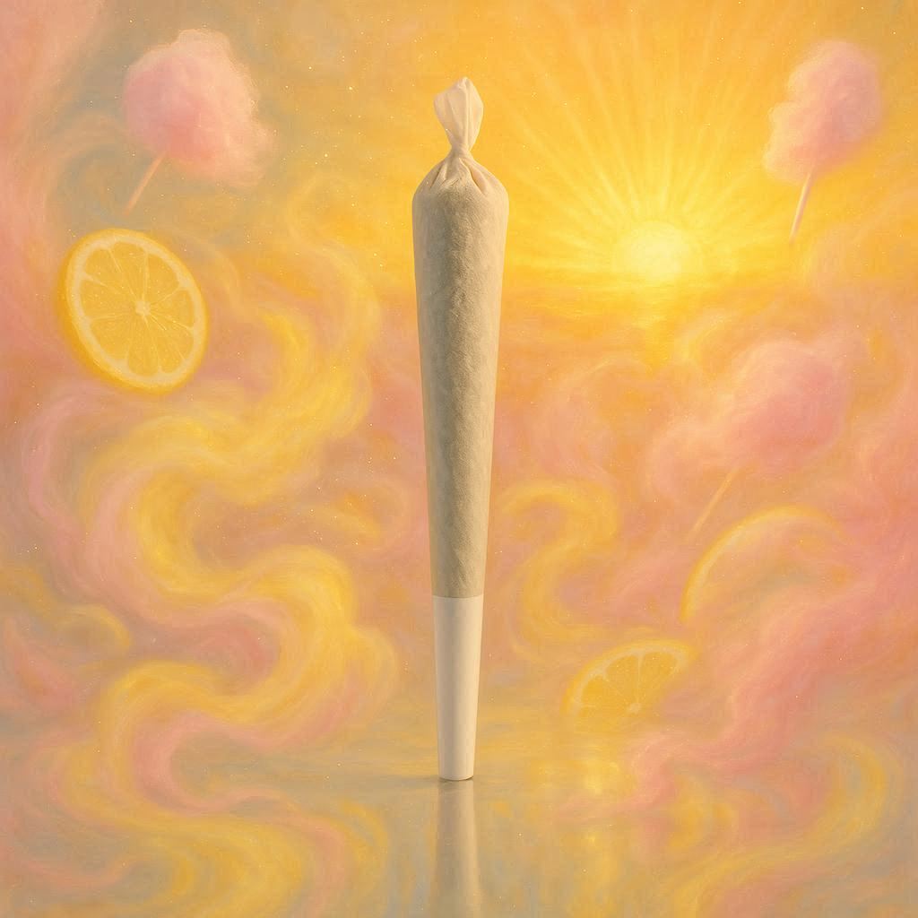 Lemon Cotton Candy Sativa Blend Preroll