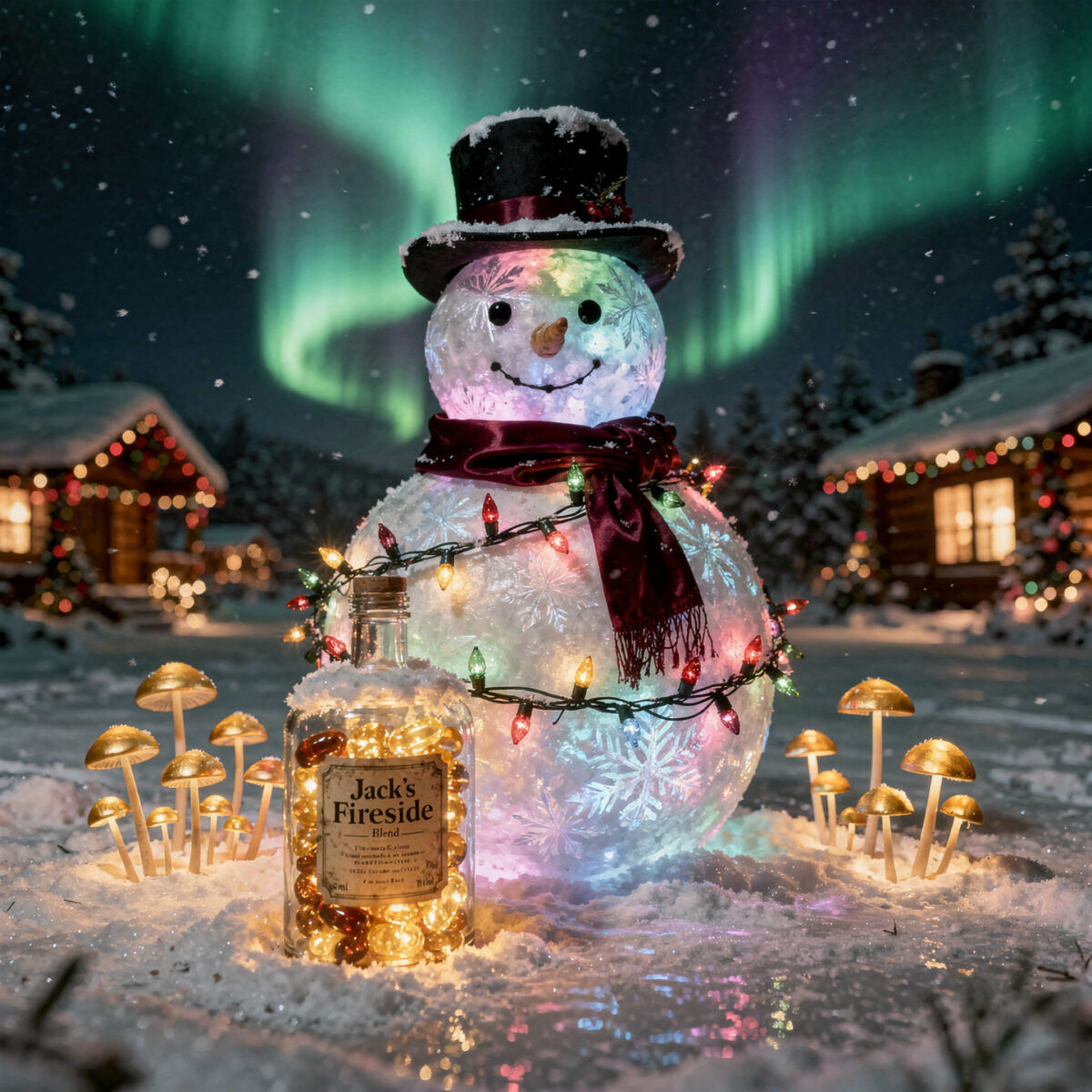 Jack's Fireside Blend ✺ Seasonal 250mg Mushroom Capsules